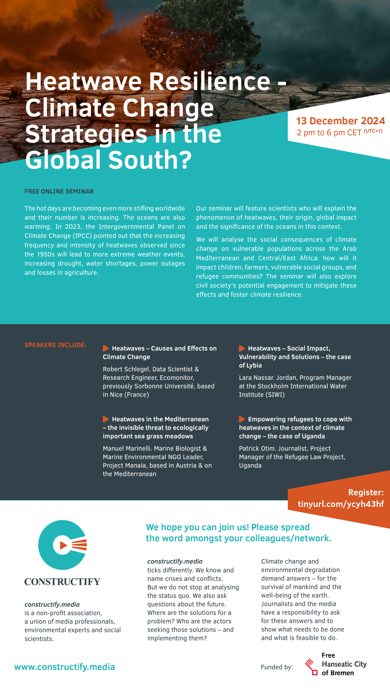 Online Seminar Invitation: Heatwave Resilience - Climate Change Strategies in the Global South?